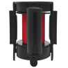 Barrera de cinta retráctil rojo 200 cm 3
