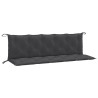 Almofadões p/ banco jardim 2pcs 180x50x7cm mesclado tecido 2