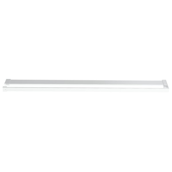 Estante de pared de ducha aluminio cromado 115 cm M 3