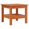 Mesa de centro 45x45x40 cm madeira pinho maciça castanho mel 2