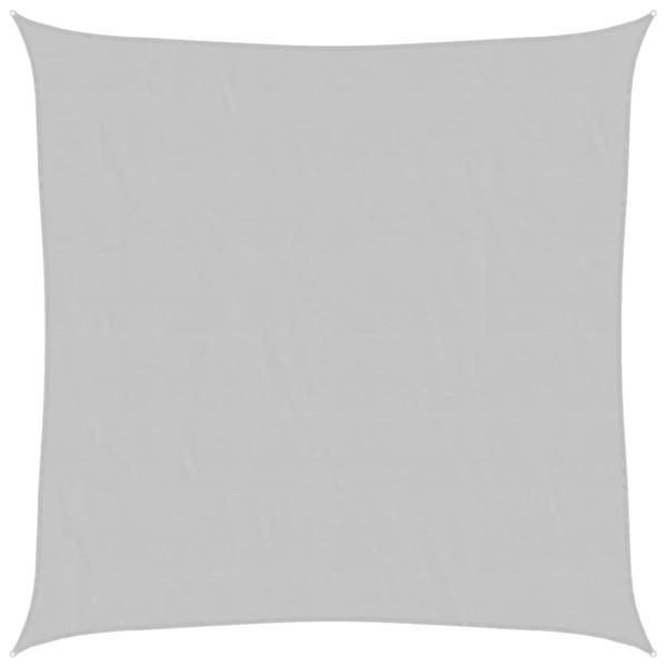 Para-sol estilo vela 3.6x3.6m oxford 100% poliéster cinza-claro M 2