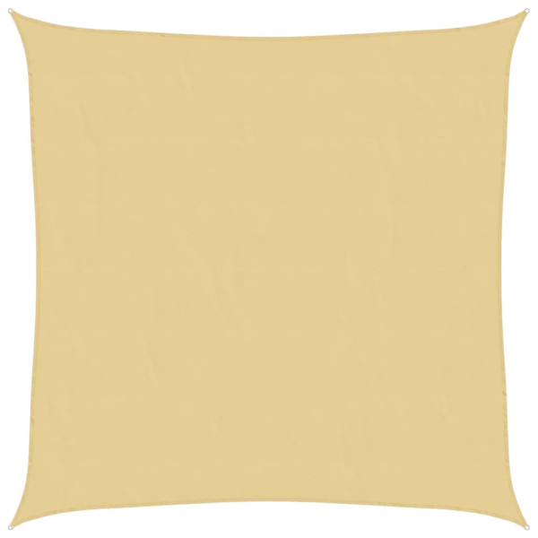 Toldo de vela poliéster oxford 100% arena 5x5 m M 2