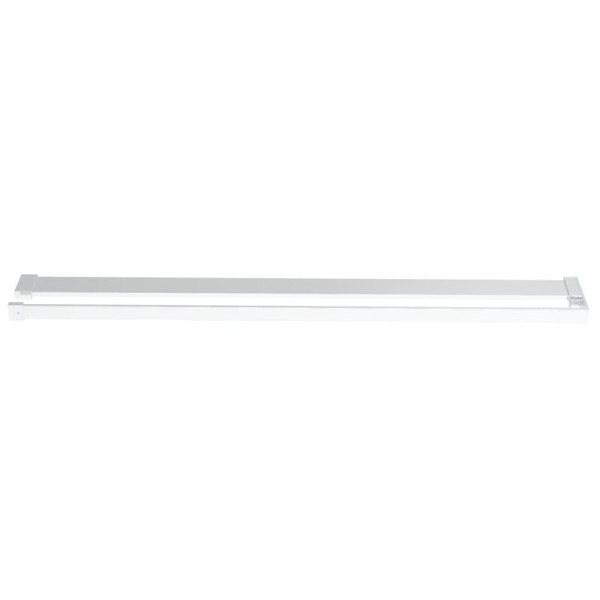 Estante de pared de ducha aluminio cromado 100 cm M 3