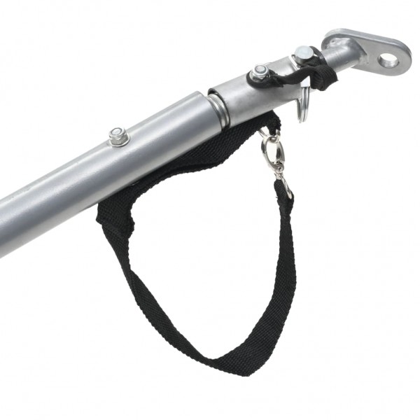 Reboque p/ bicicleta preto e amarelo 65 kg M 4