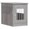 Móvel casota para cão 55x80x68 derivados madeira cinza sonoma 2