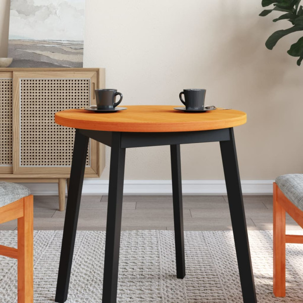 Tablero de mesa redondo madera maciza de pino marrón Ø60x2.5 cm M 3