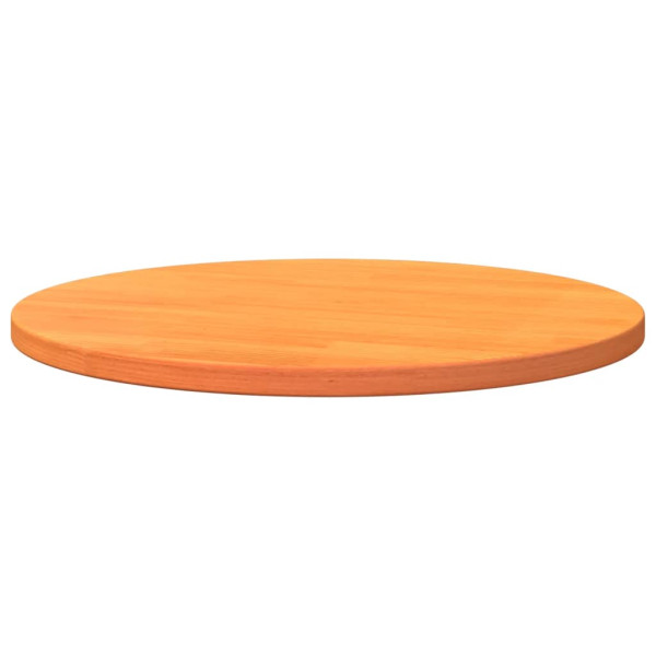 Tablero de mesa redondo madera maciza de pino marrón Ø60x2.5 cm M 4