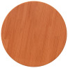 Tablero de mesa redondo madera maciza de pino marrón Ø50x2.5 cm 2