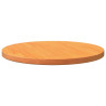 Tablero de mesa redondo madera maciza de pino marrón Ø50x2.5 cm 4