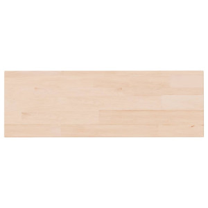 Tabla de estantería madera maciza roble sin tratar 60x20x1.5 cm H