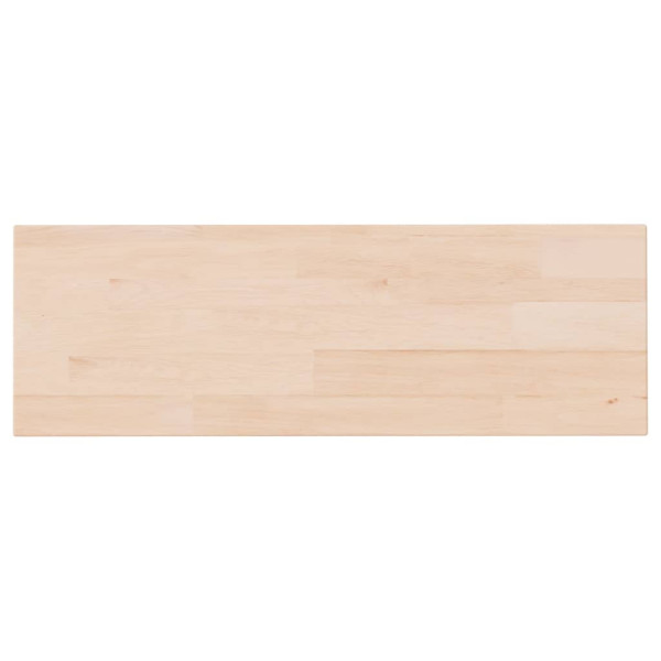 Tabla de estantería madera maciza roble sin tratar 60x20x1.5 cm M 2