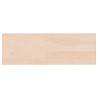 Tabla de estantería madera maciza roble sin tratar 60x20x1.5 cm 2