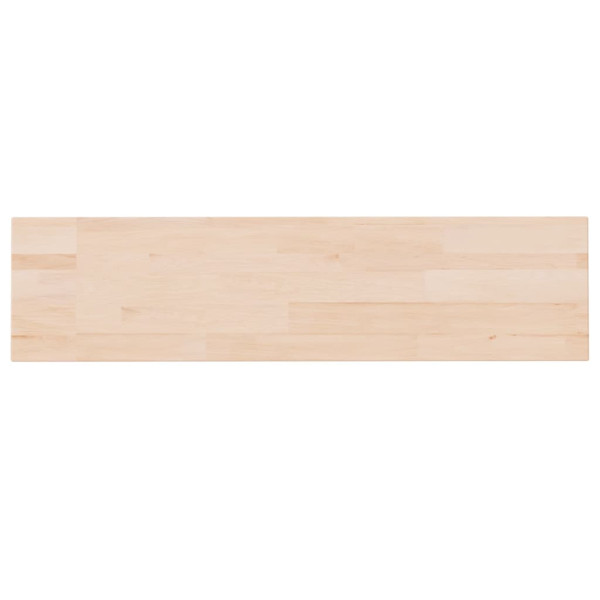 Tabla de estantería madera maciza roble sin tratar 80x20x1.5 cm M 2