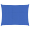 Para-sol estilo vela retangular 160 g/m² 3.5x4.5 m PEAD azul 1