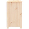 Mesita de noche madera maciza de pino 50x35x61.5 cm 4