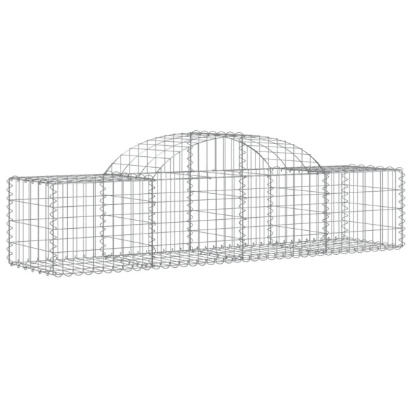 Cestos gabião arqueados 40pcs 200x50x40/60 cm ferro galvanizado M 3