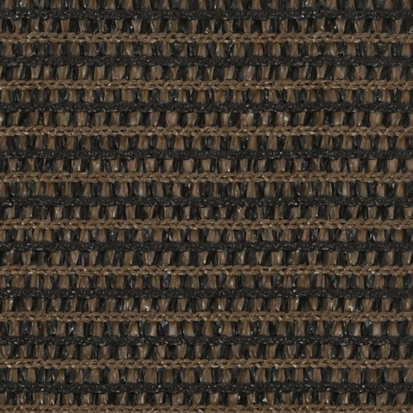 Toldo de vela marrón HDPE 160 g/m² 2.5x4.5 m M 3