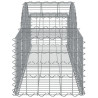 Cestos gabião arqueados 50pcs 200x50x40/60 cm ferro galvanizado 5