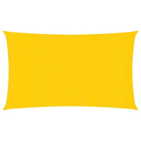 Toldo de vela HDPE amarrilo 160 g/m² 3x6 m D