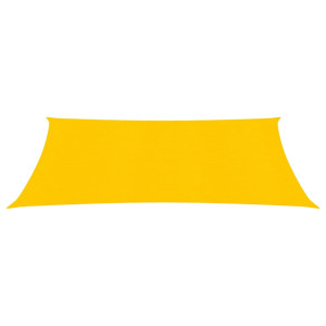 Toldo de vela HDPE amarrilo 160 g/m² 3x6 m H