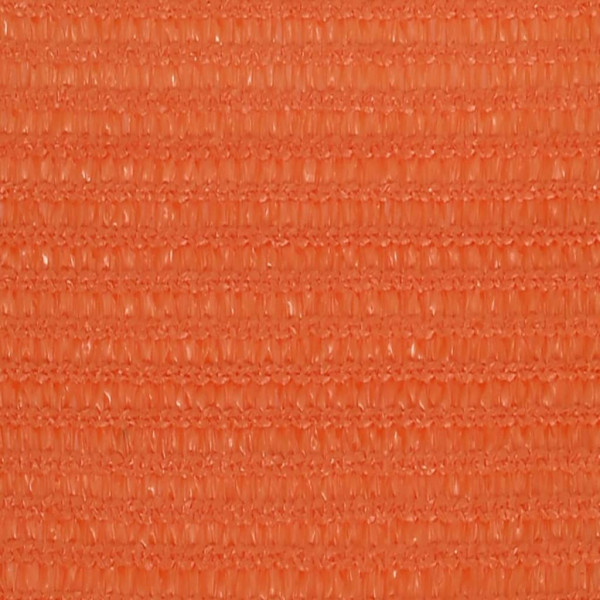 Para-sol estilo vela 160 g/m² 2.5x5 m PEAD laranja M 3