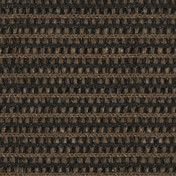 Toldo de vela HDPE marrón 160 g/m² 3x6 m M 5