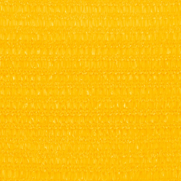 Para-sol estilo vela retangular 160 g/m² 3.5x5 m PEAD amarelo M 5