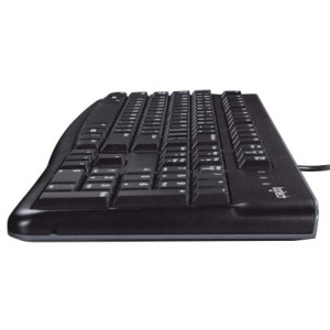 Teclado e mouse Logitech Desktop Mk120 preto H