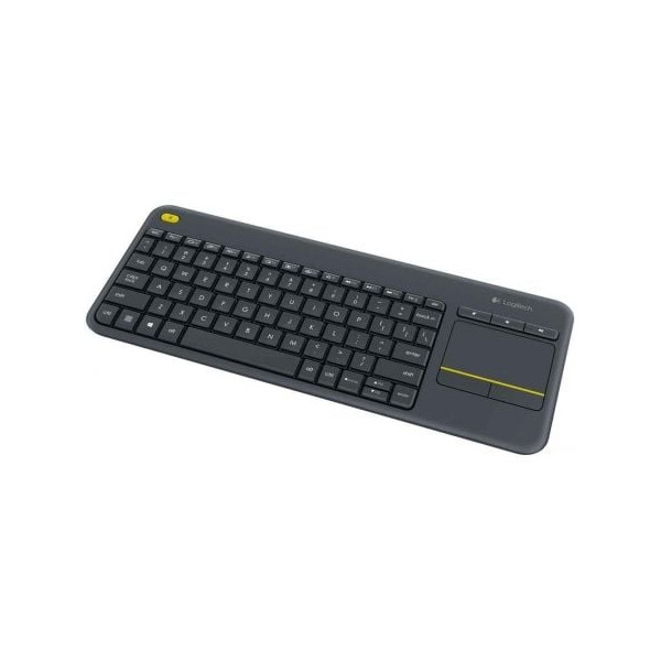 Teclado sem fio Logitech Toque K400 Mais preto M 3