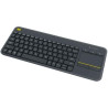 Teclado inalámbrico Logitech Touch K400 Plus negro 3