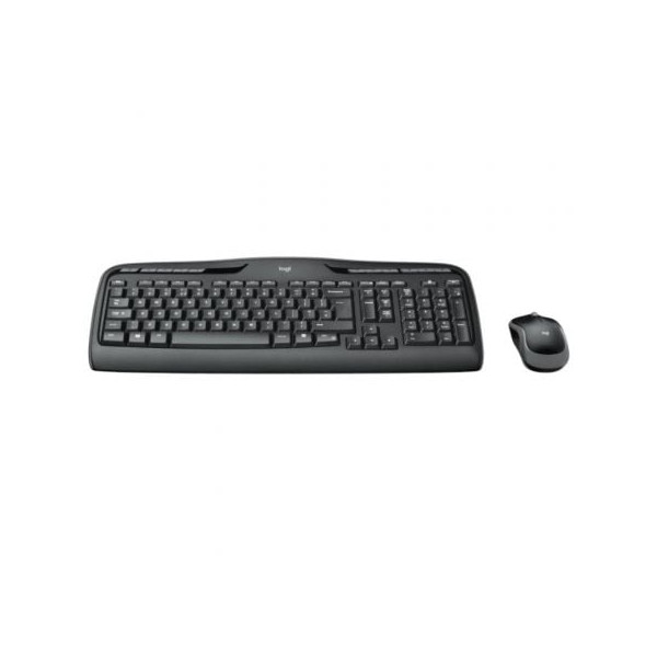 Teclado sem fio e mouse Logitech Combo MK330 preto M 4