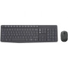 Teclado sem fio e mouse Logitech MK235 preto 1