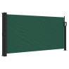 Toldo lateral retrátil 100x500 cm verde-escuro 2