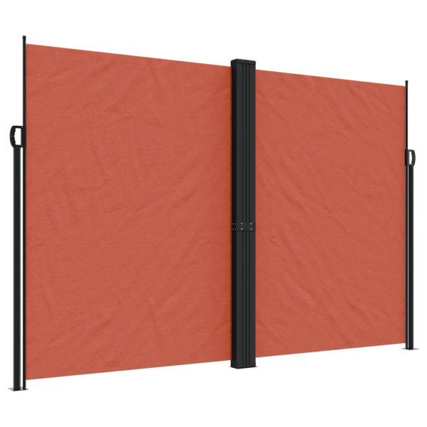 Toldo lateral retrátil 220x1000 cm terracotta M 2