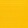 Toldo de vela rectangular HDPE amarillo 160 g/m² 4x7 m 5