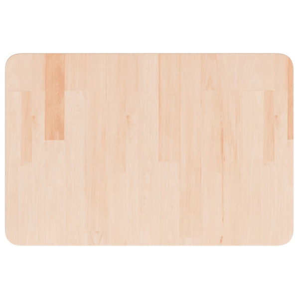 Encimera de baño madera maciza sin tratar 60x40x1.5 cm M 2