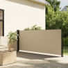 Toldo lateral retráctil beige 120x600 cm 1