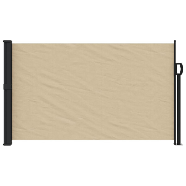 Toldo lateral retráctil beige 120x600 cm M 3