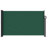 Toldo lateral retrátil 120x500 cm verde-escuro 3