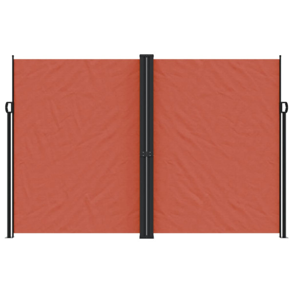 Toldo lateral retráctil terracota 220x1200 cm M 3