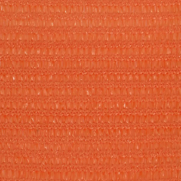 Para-sol estilo vela retangular 160 g/m² 5x7 m PEAD laranja M 5