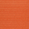 Toldo de vela rectangular HDPE naranja 160 g/m² 4x7 m 5