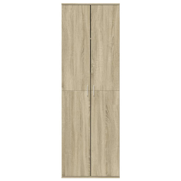 Aparador alto madera de ingeniería roble Sonoma 60x35x180 cm M 3