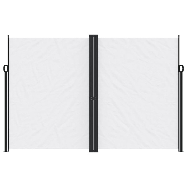 Toldo lateral retráctil blanco 220x1000 cm M 3