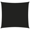 Toldo de vela rectangular tela Oxford negro 2x2.5 m 1