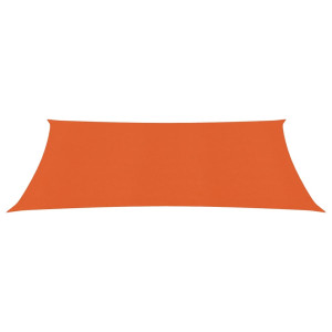Para-sol estilo vela 160 g/m² 2.5x3.5 m PEAD laranja H