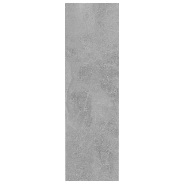 Zapatero de pared madera contrachapada gris hormigón 80x18x60cm M 5