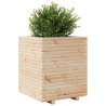 Jardinera madera maciza de pino 60x60x72 cm 4