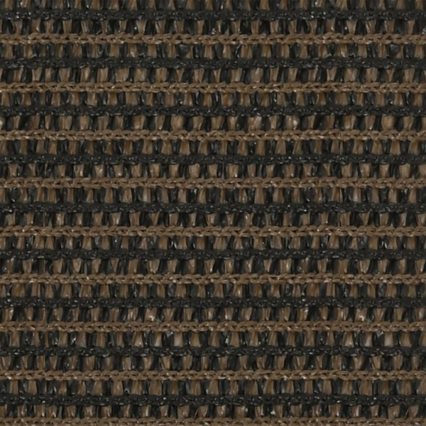 Toldo de vela HDPE marrón 160 g/m² 2x3 m M 3