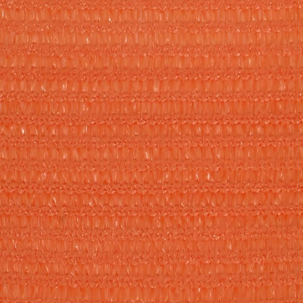 Toldo de vela naranja HDPE 160 g/m² 2.5x3 m M 5